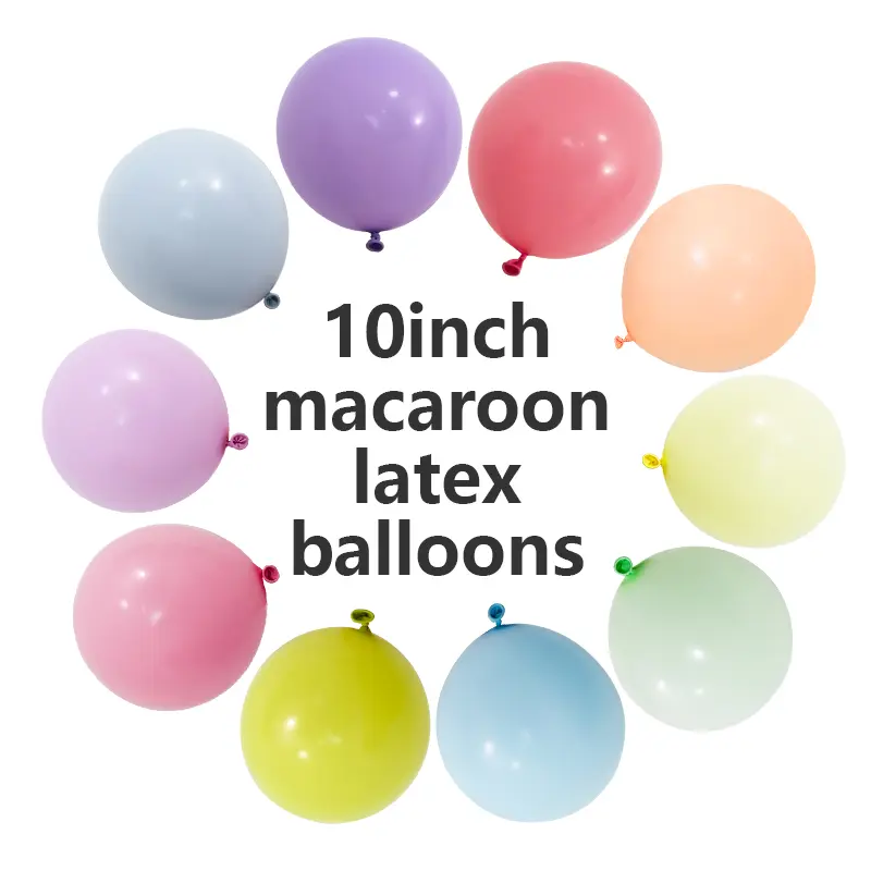 10-дюймові латексні кульки Macaron