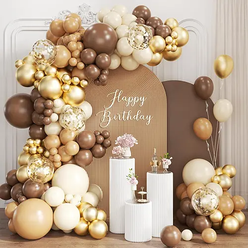 Комплект арки повітряної кулі кольору верблюда