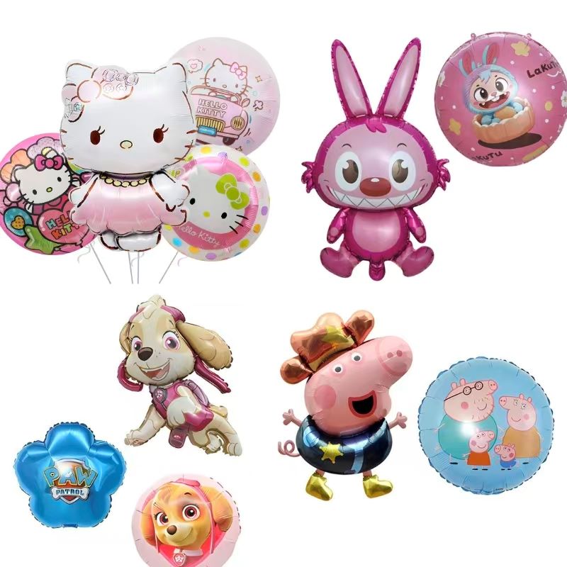 Мультяшні друковані фольговані кулі