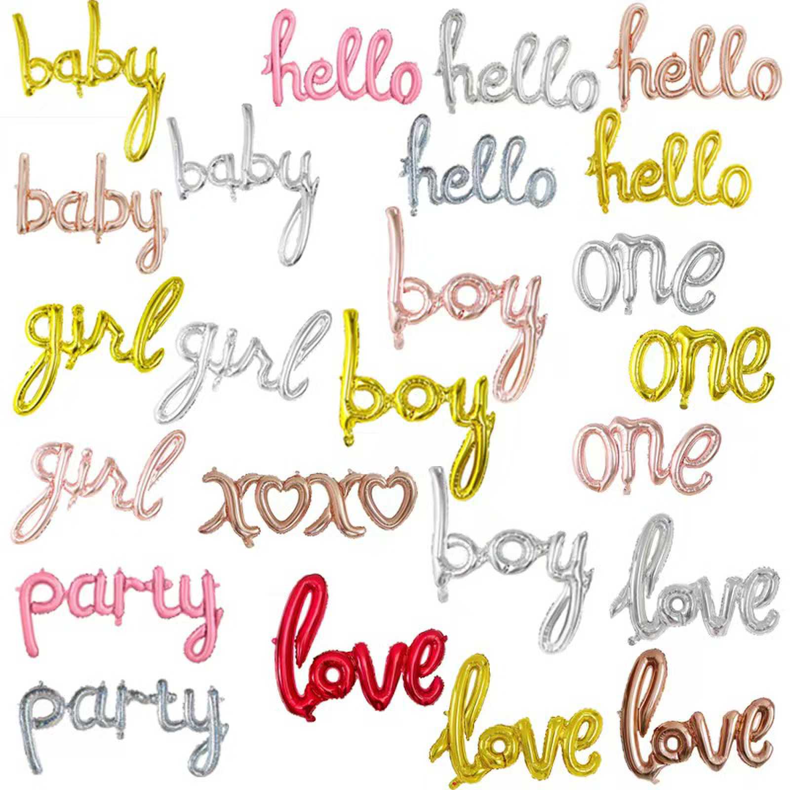 З’єднана повітряна куля з фольги