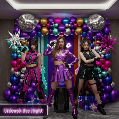 Набір арки з повітряної кулі для диско