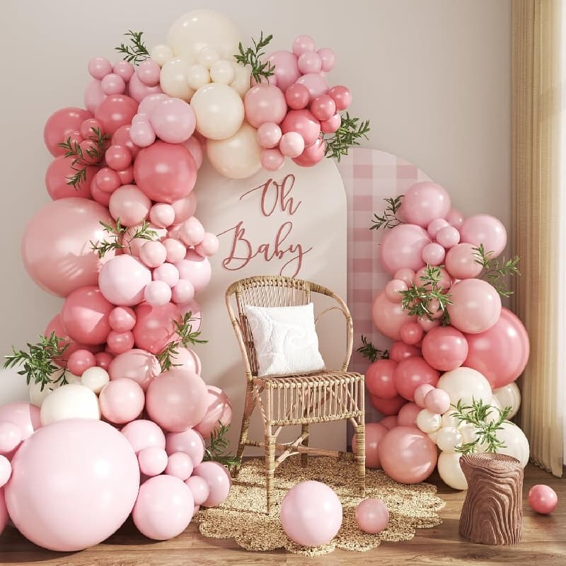 Набір гірлянд з повітряних куль Dusty Pink