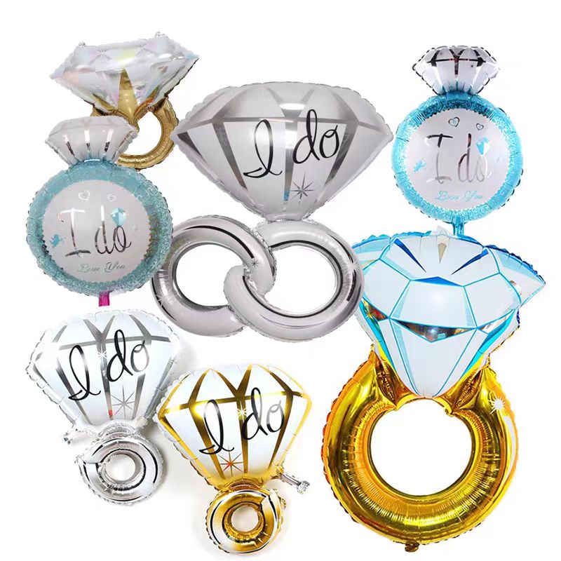 Повітряна кулька з фольги для обручок