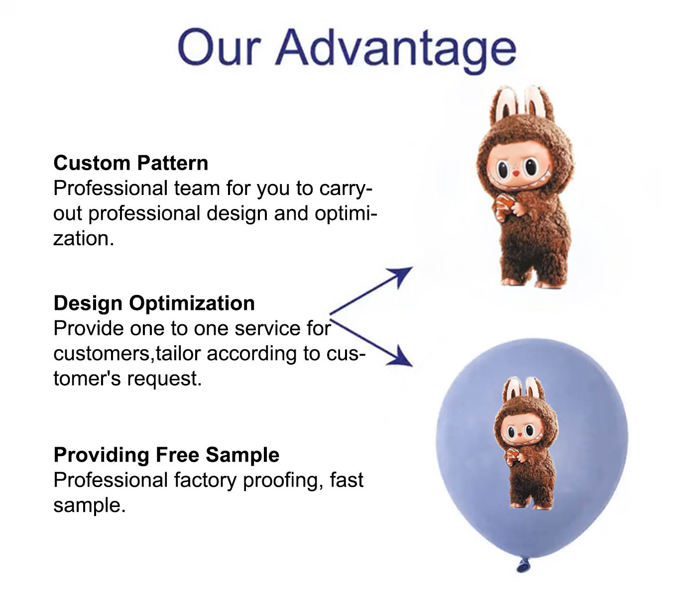 Custom printed balloons