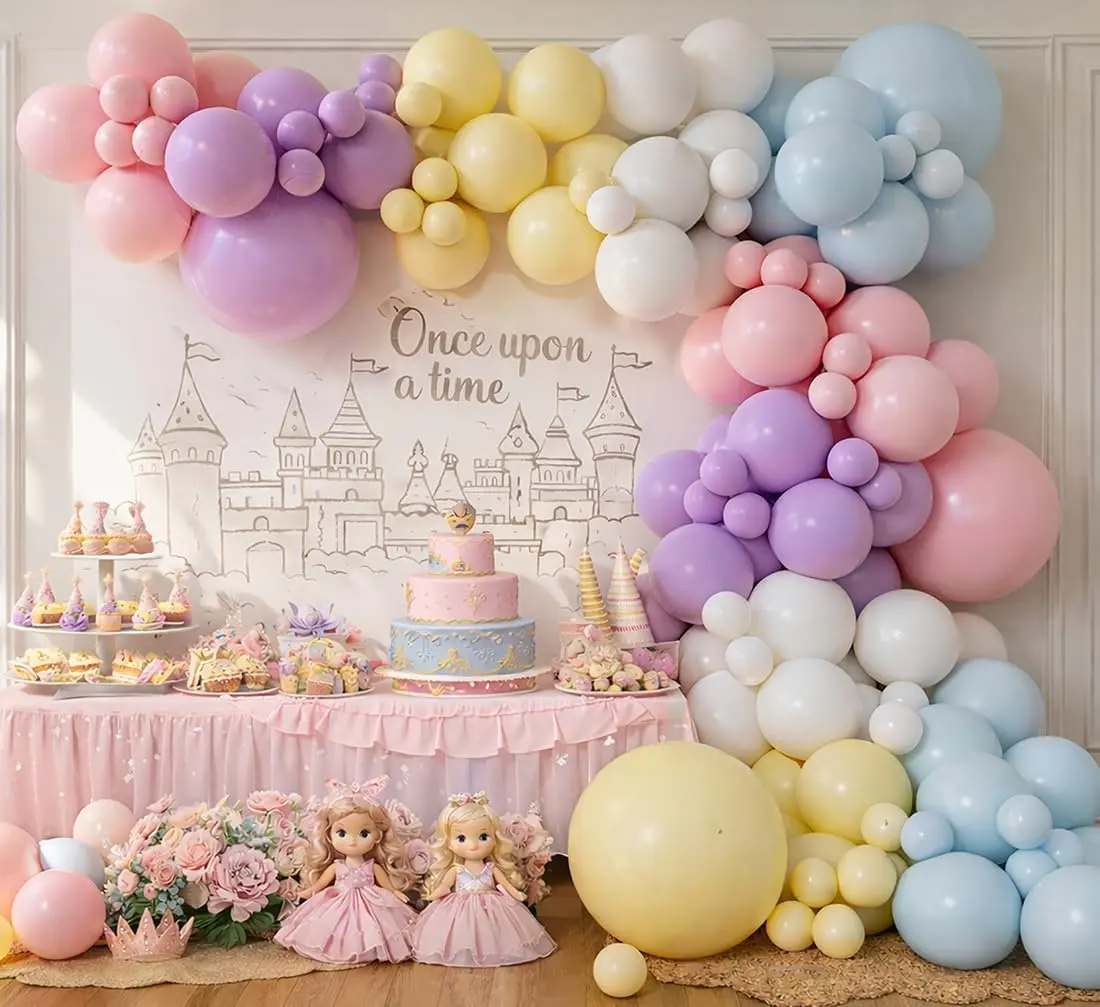 Набори гірлянд з повітряних куль Macaron Pastel