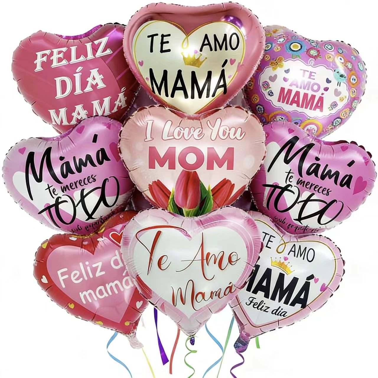Повітряні кулі з фольги до Дня матері