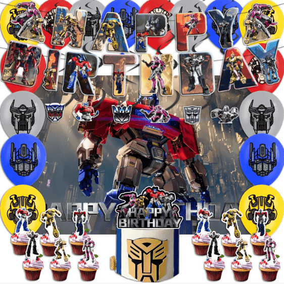 Фольгована повітряна куля трансформер