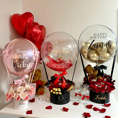 Повітряна куля Бобо до Дня Святого Валентина